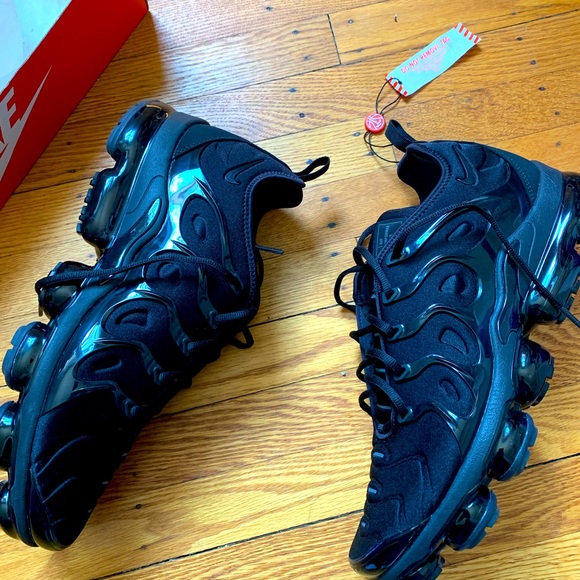 Nike Other - Vapormax Plus All Black Size 13 Men’s